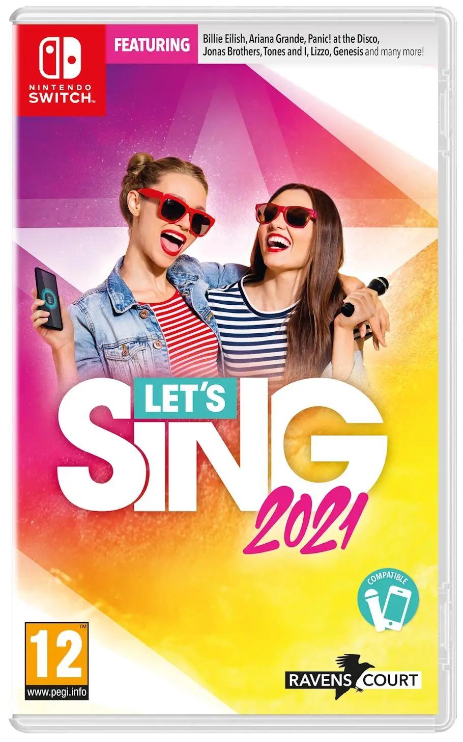 Let's Sing 2021 + mikrofon Gra na Nintendo Switch
