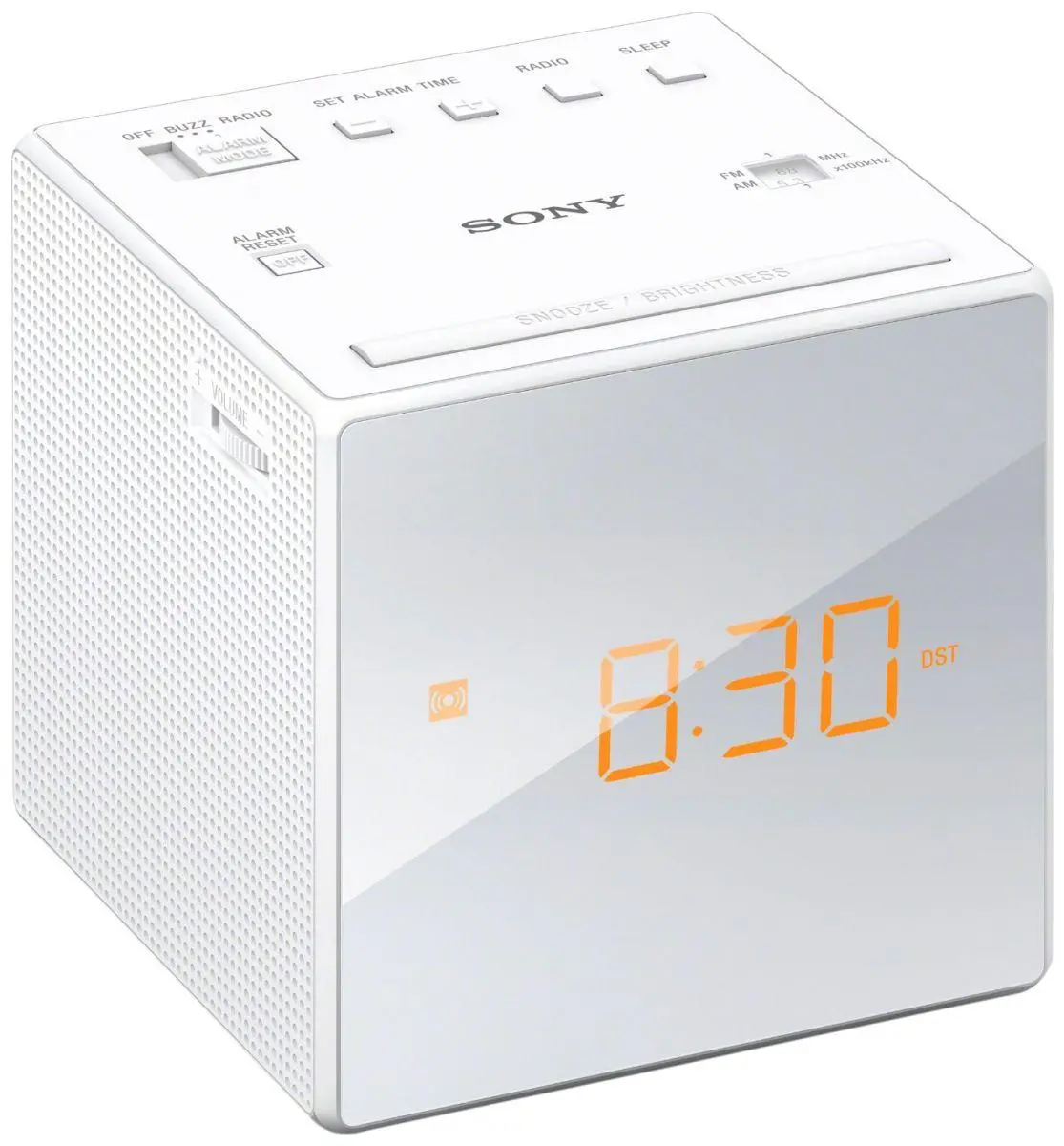 Radiobudzik Sony ICF-C1 Biały