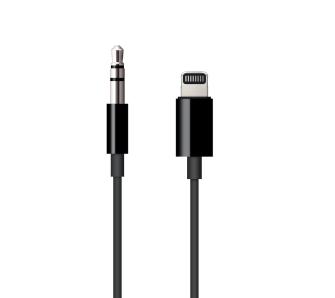 kabel analogowy audio Apple MR2C2ZM/A  Lightning na audio 3,5 mm / 1,2m  (czarny)