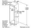 Lodówka Bosch KIS86AFE0 177,2cm Szuflada z kontrolą wilgotności