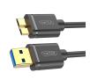 Kabel USB Unitek Y-C461GBK Srebrno-szary