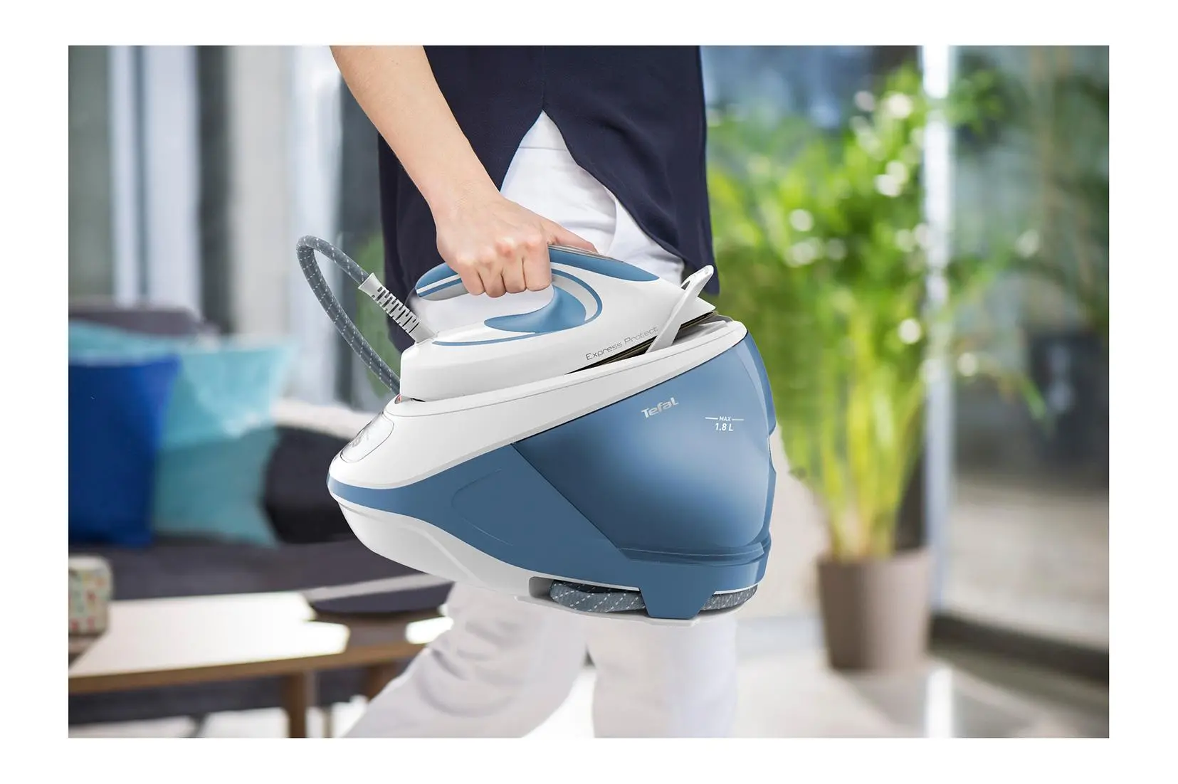 Generator pary Tefal Express Protect SV9202 Durilium AirGlide Autoclean