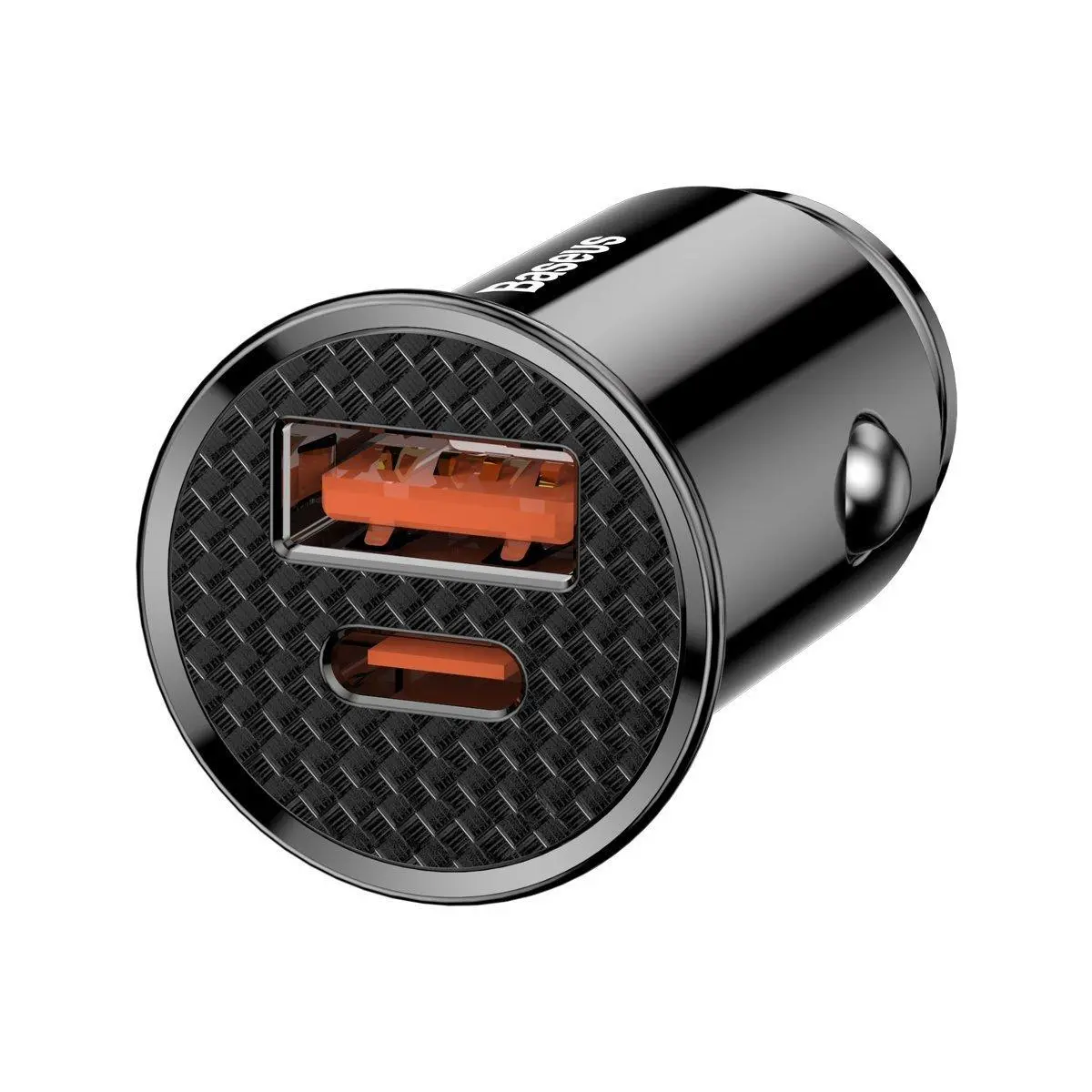 Ładowarka samochodowa Baseus Circular PD QC4,0+ 5A 30W Czarny