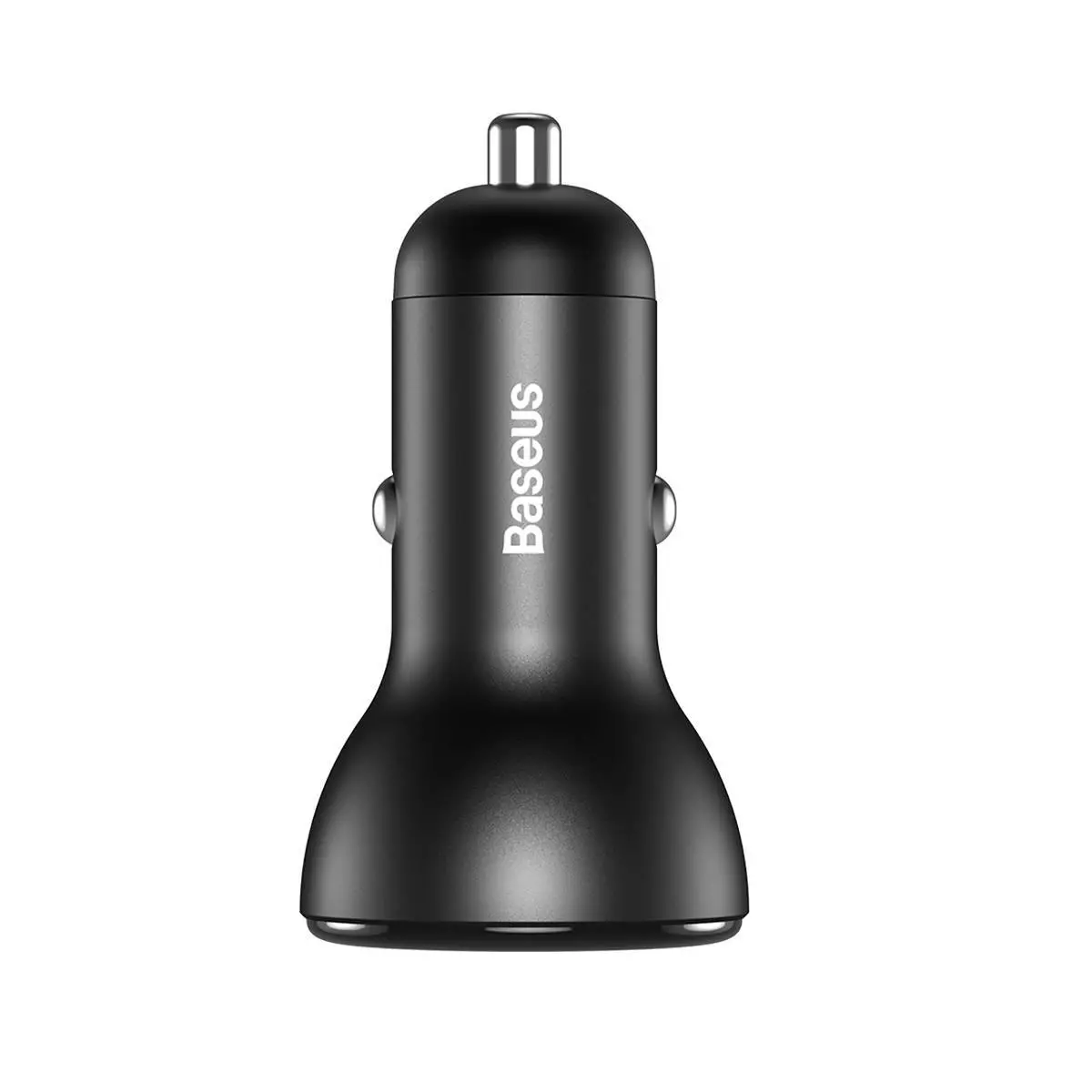 Ładowarka samochodowa Baseus Digital Display 2x USB QC3,0 45W 5A Szary
