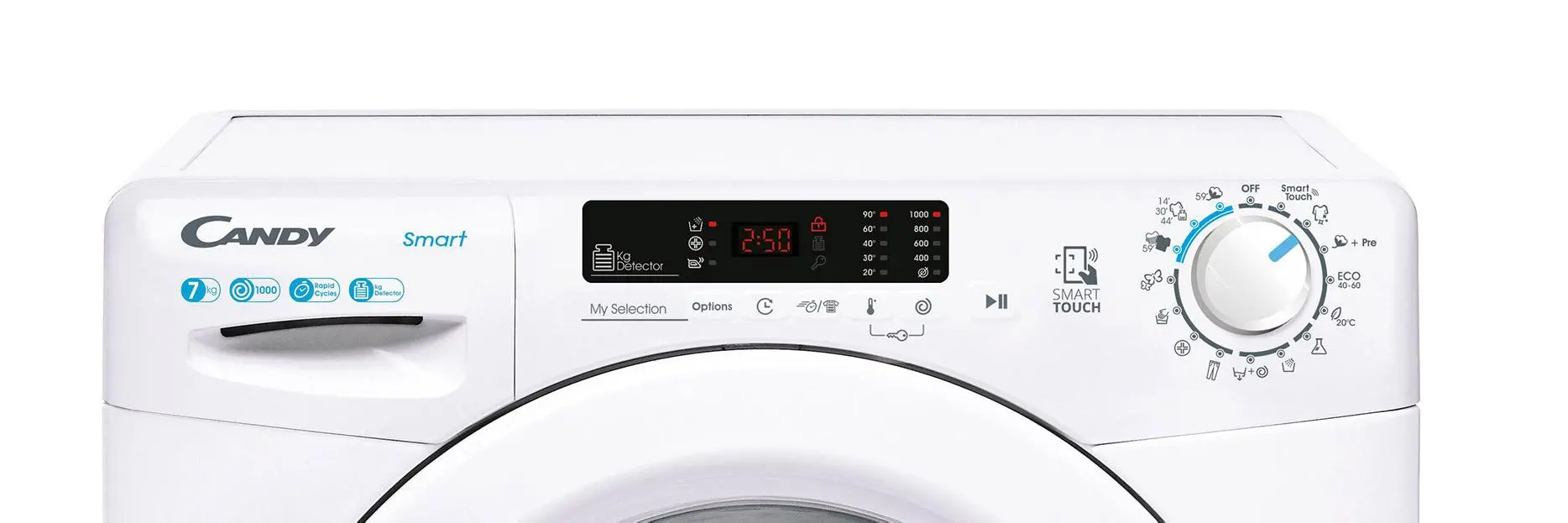Pralka Candy Smart CS4 1072DE/1-S Slim 7kg 1000obr/min