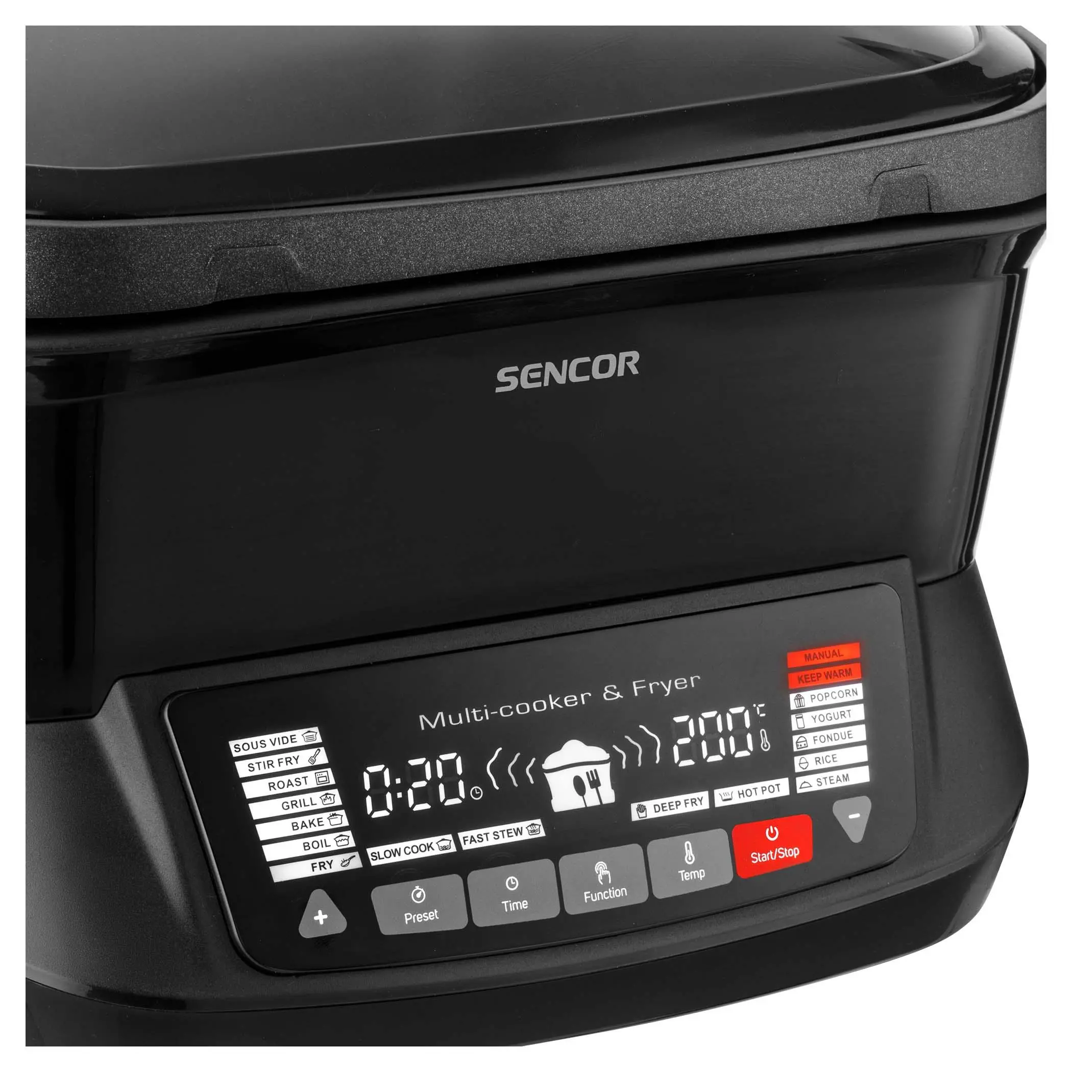 Frytkownica beztłuszczowa Sencor SFR 9300BK 1800W 4,8l