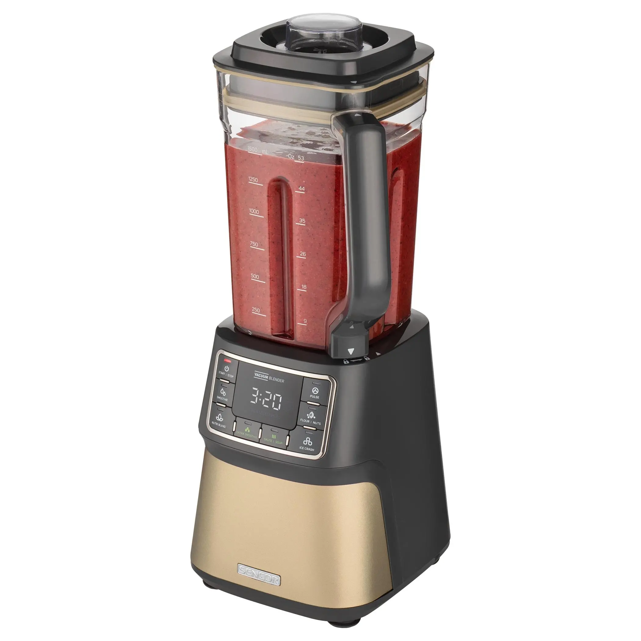 Blender kielichowy Sencor SBU 7877CH 1,5l 2 butelki Jednostka wytwarzająca próżnię