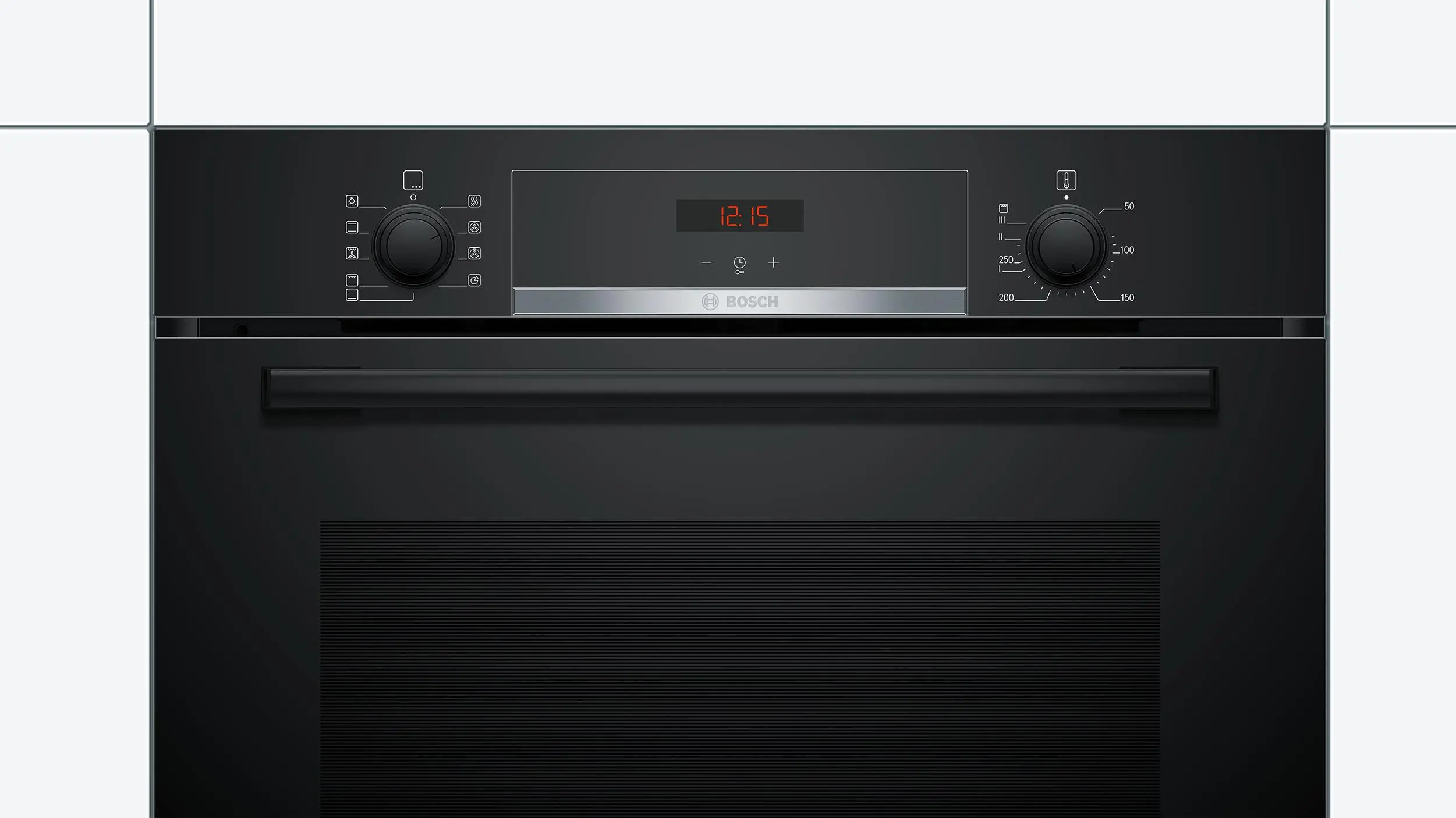 Piekarnik elektryczny Bosch Serie 4 HBA534BB0 Termoobieg Czarny