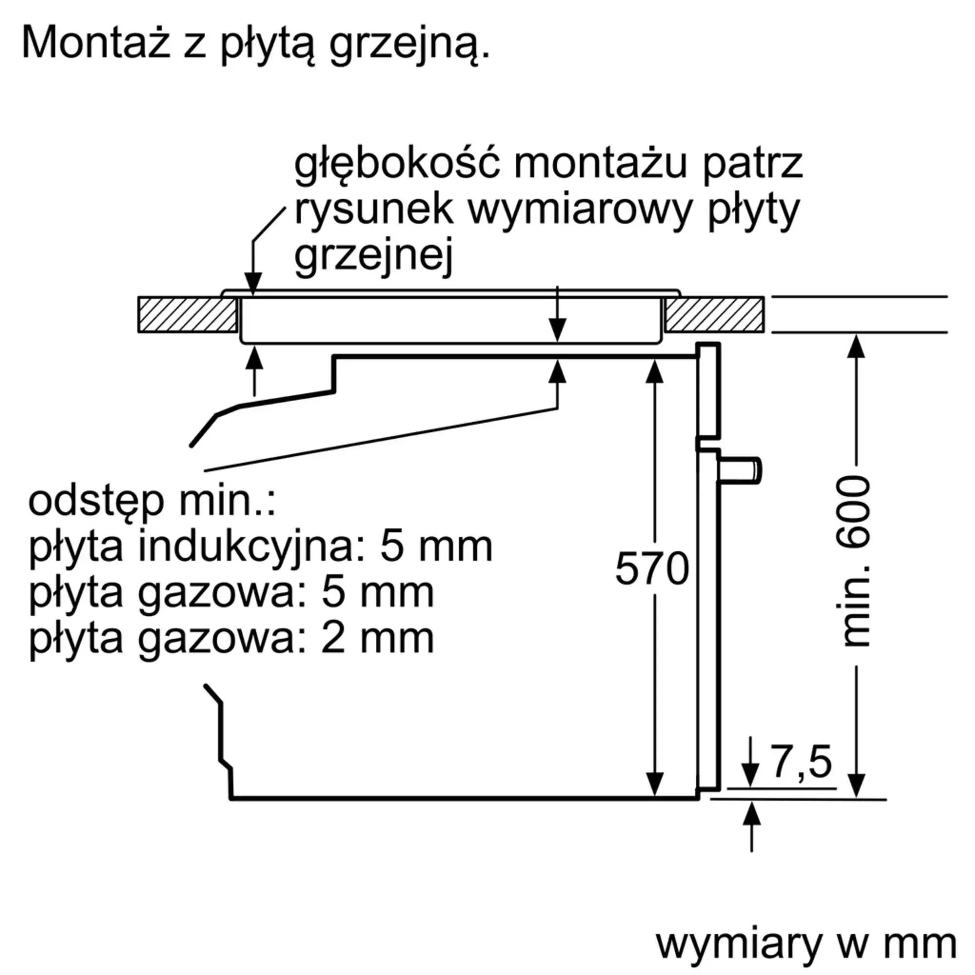 Piekarnik elektryczny Siemens  iQ500 HB578G0S6 Termoobieg Zdalne sterowanie Czarny