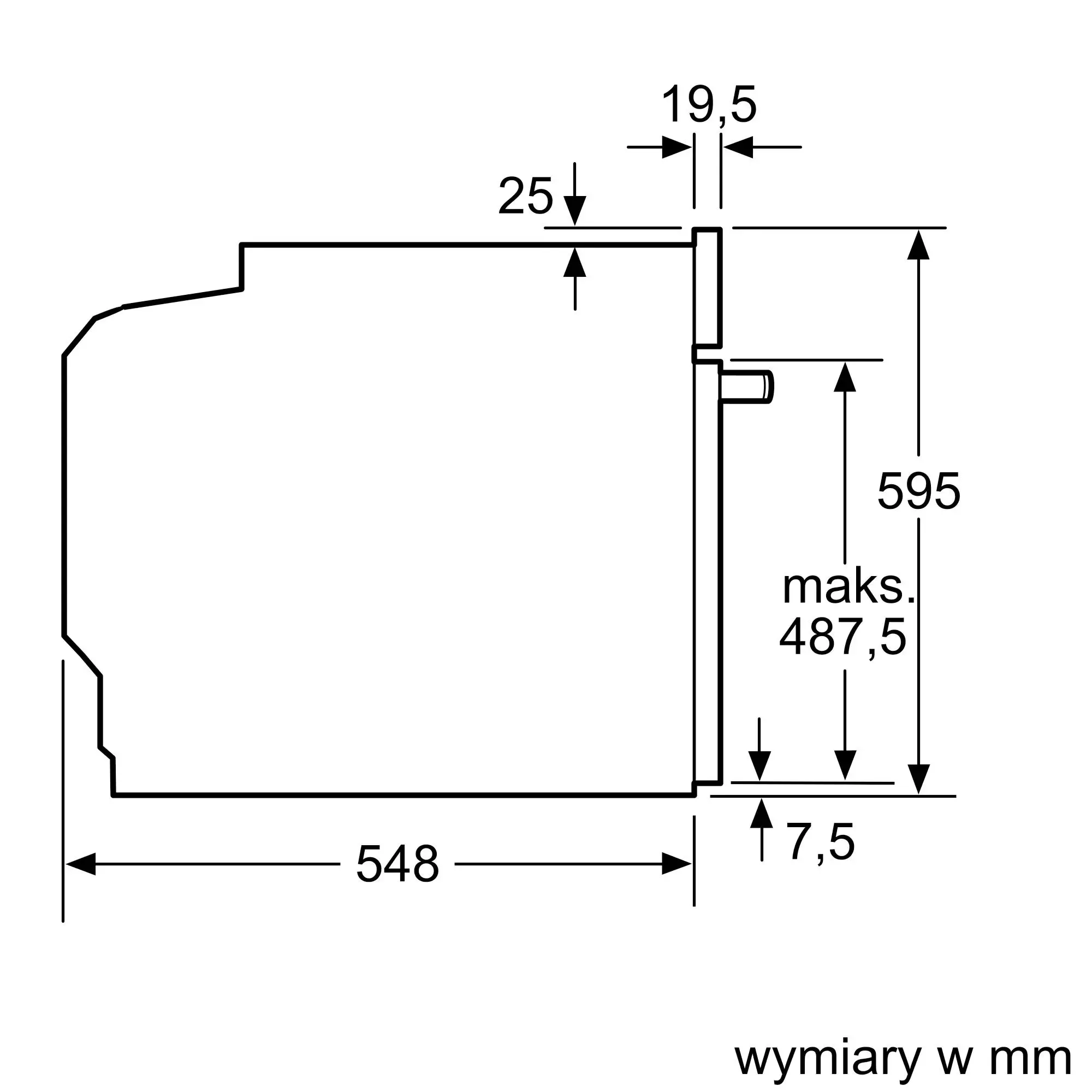 Piekarnik elektryczny Siemens  iQ500 HB578G0S6 Termoobieg Zdalne sterowanie Czarny