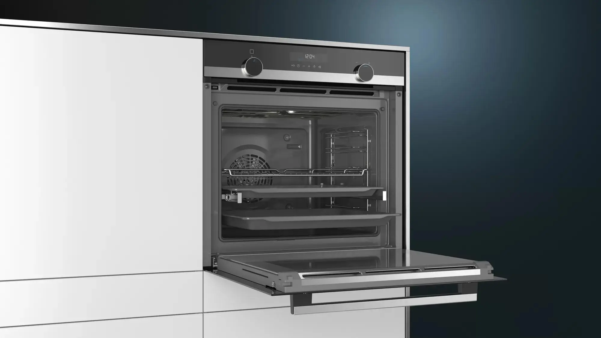 Piekarnik elektryczny Siemens  iQ500 HB578G0S6 Termoobieg Zdalne sterowanie Czarny