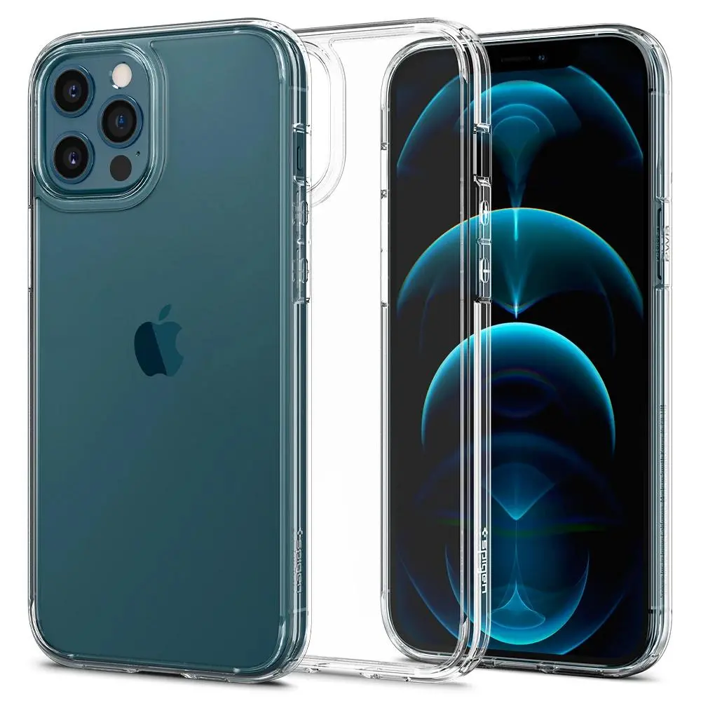 Etui Spigen Ultra Hybrid ACS01618 do iPhone 12 Pro Max crystal clear