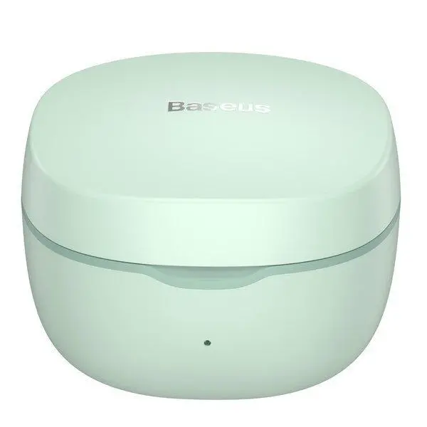 Słuchawki bezprzewodowe Baseus WM01 Dokanałowe Bluetooth 5.0 Zielony