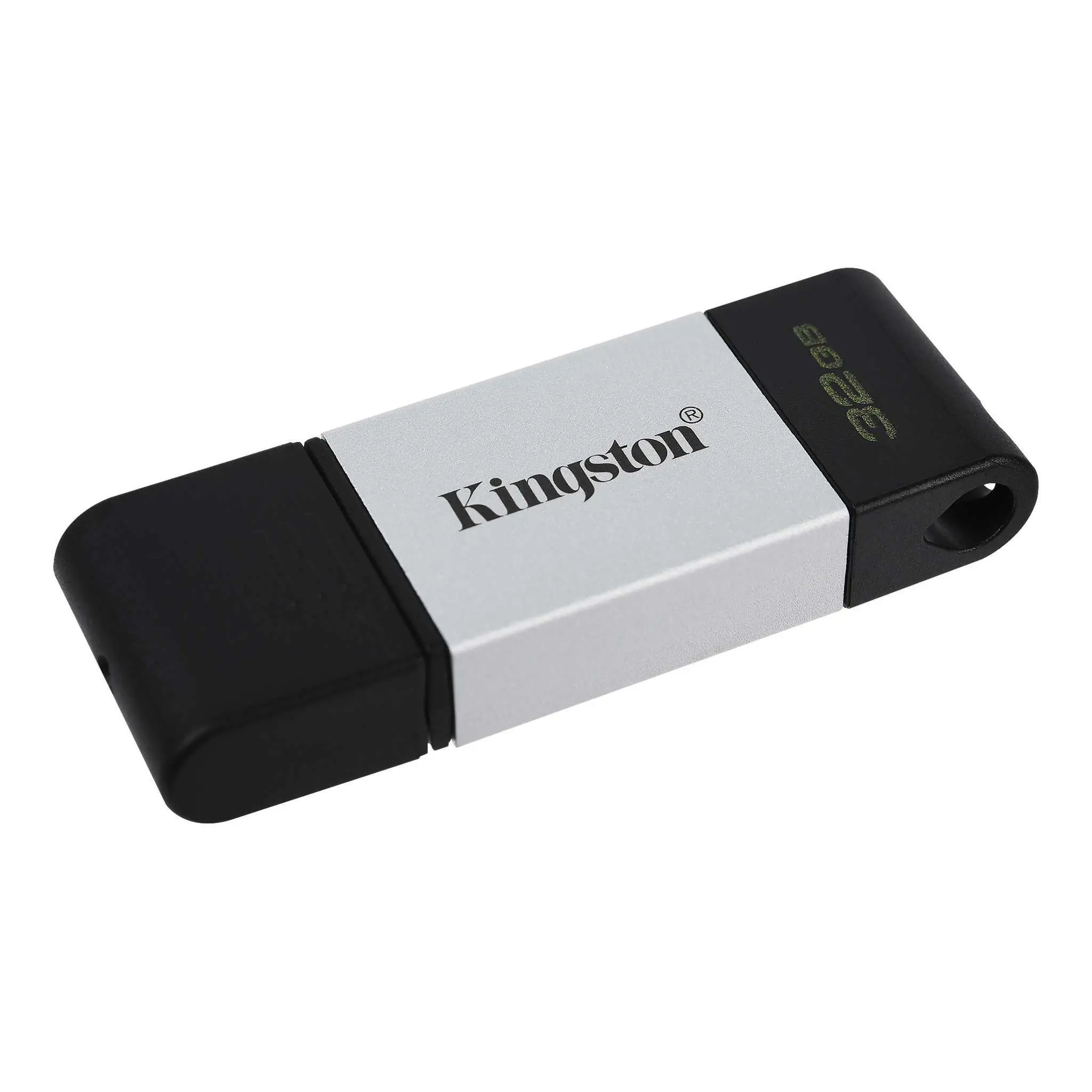 PenDrive Kingston DT80 32GB USB 3.2 Typ-C Czarno-srebrny