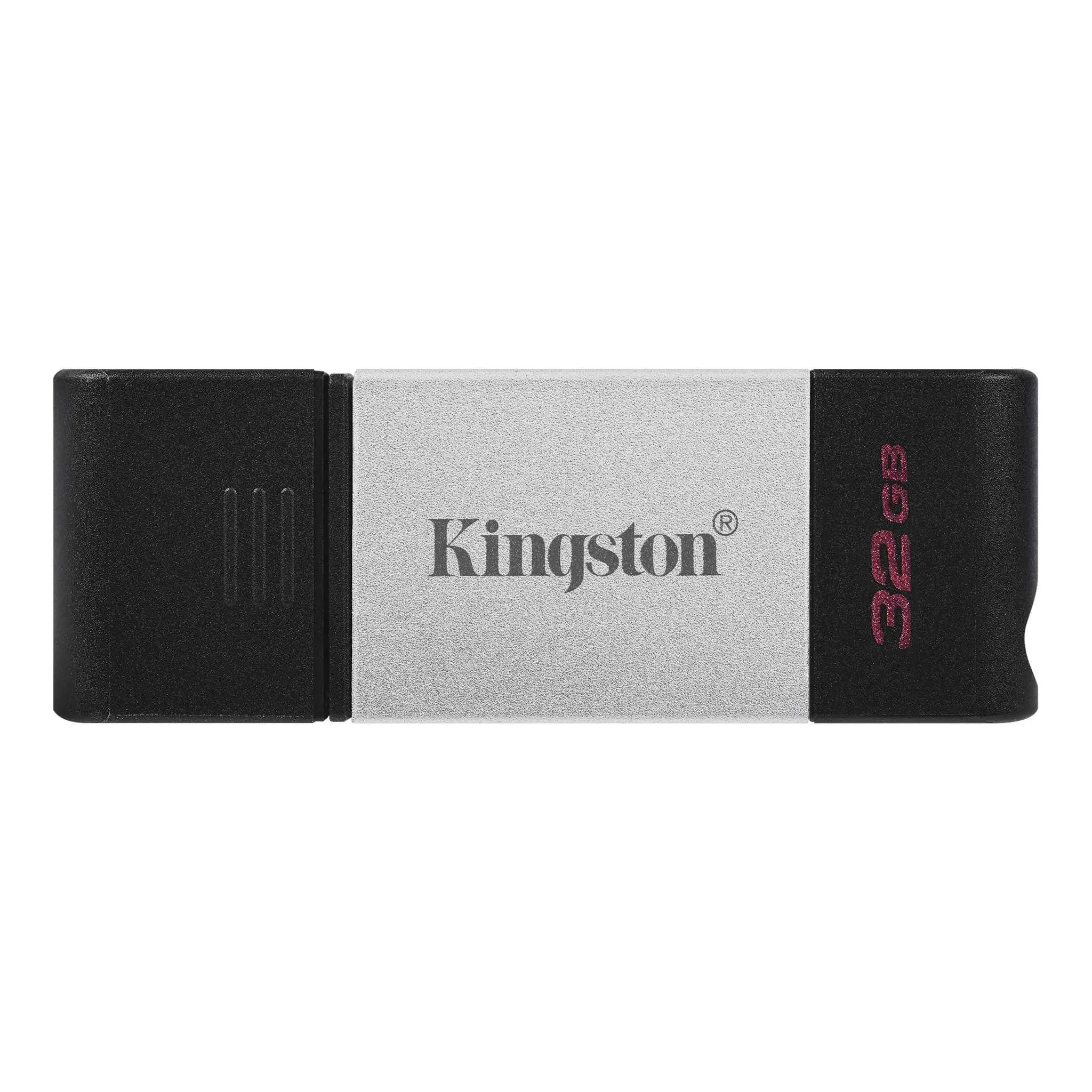 PenDrive Kingston DT80 32GB USB 3.2 Typ-C Czarno-srebrny