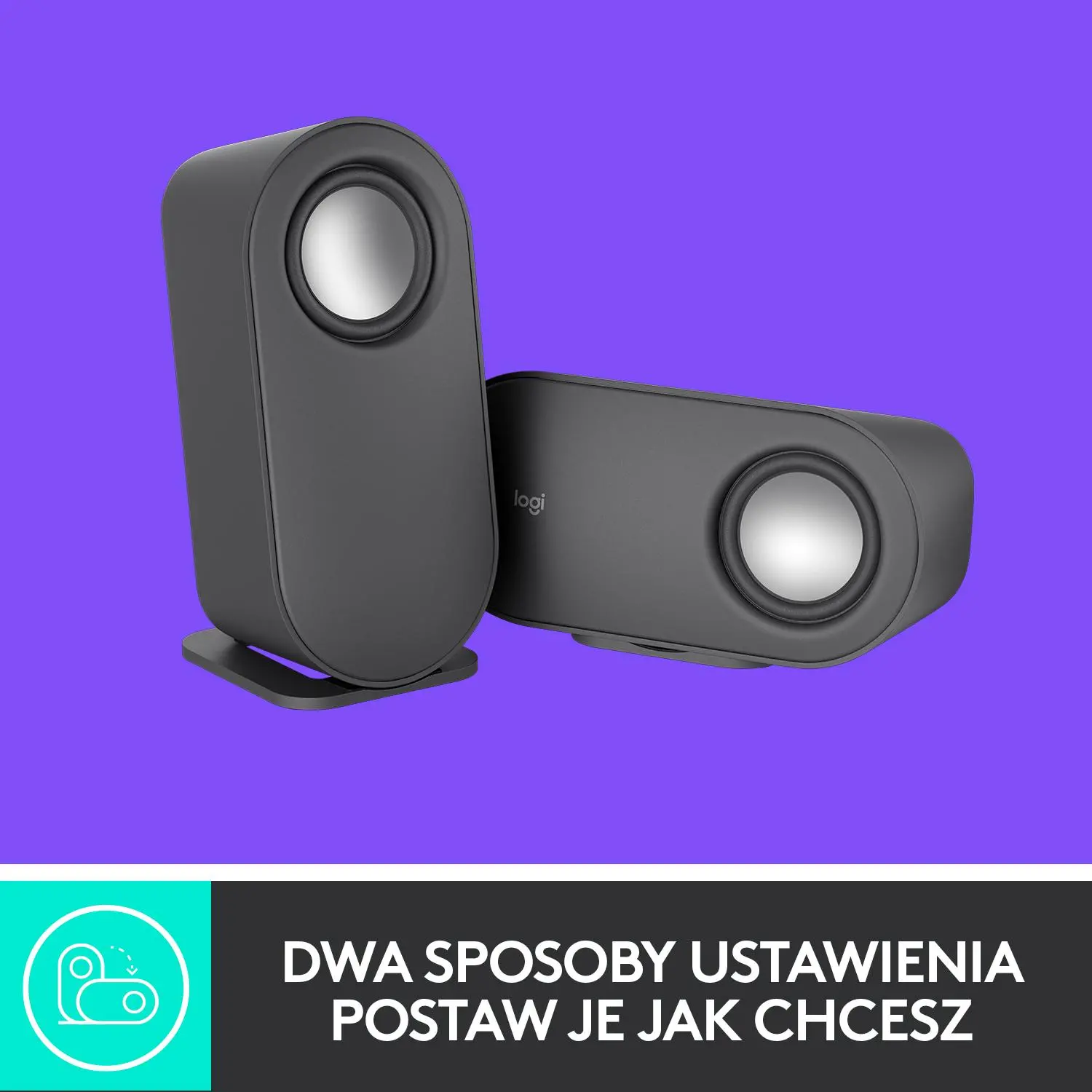 Głośniki Logitech Z407 2.1 Czarny