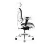 Fotel Diablo Chairs V-Commander Normal Size Biurowy do 140kg Tkanina Biało-czarny