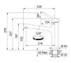 Bateria Franke Centro Pull-Out Window Chrom Ceramika