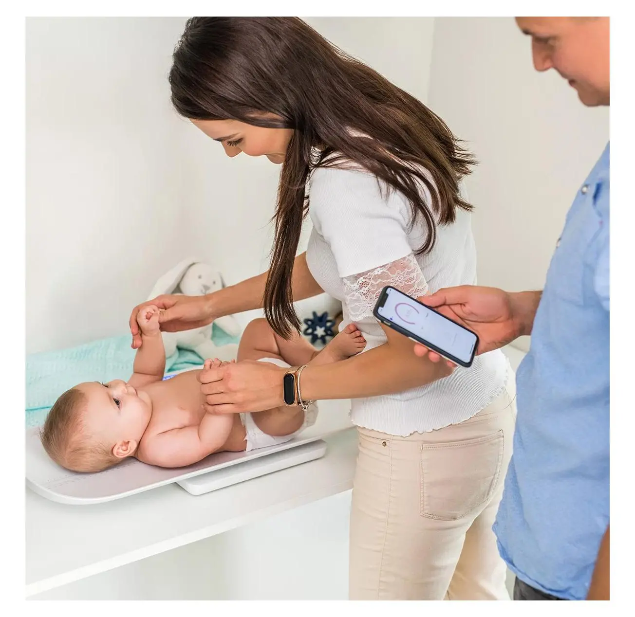 Waga BabyOno SMART 2 w 1 z Bluetooth 789 100kg