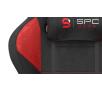 Fotel SPC Gear SPG085 SR600 RD Gamingowy  do 120kg Skóra ECO Czarno-czerwony