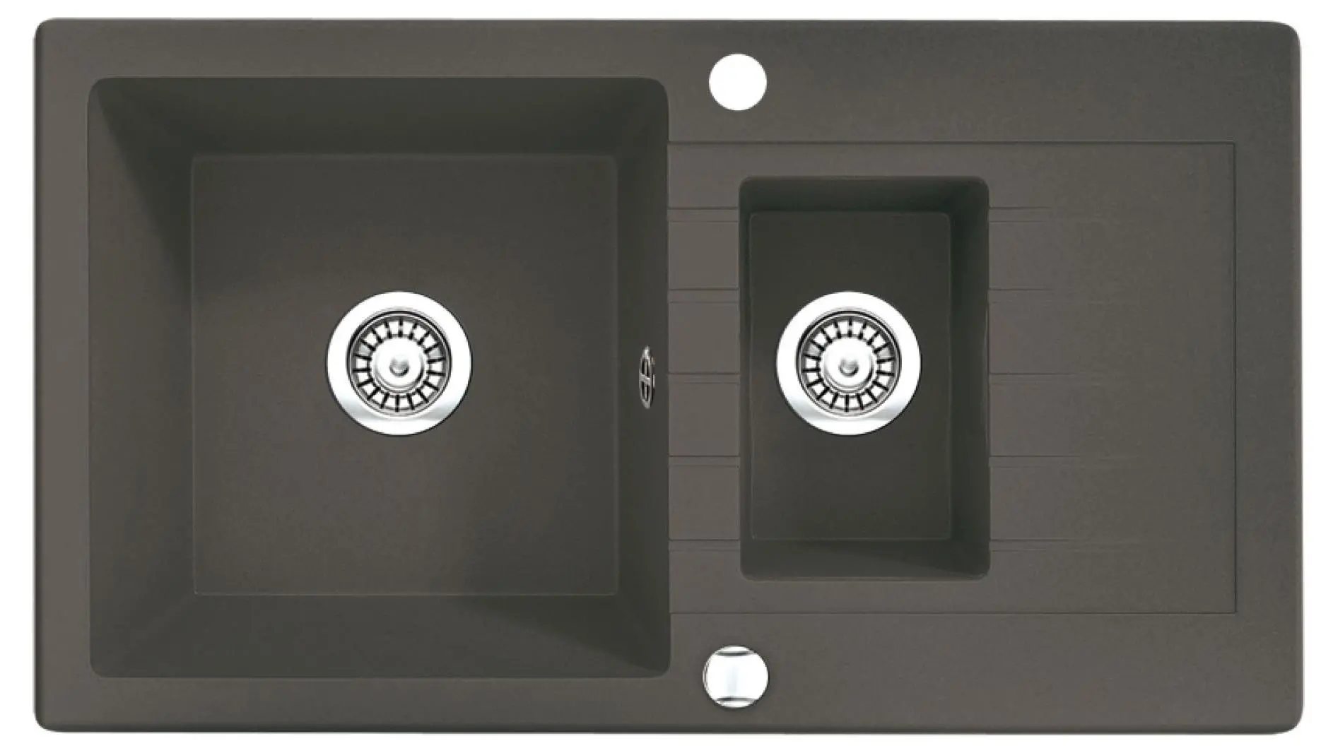Zlewozmywak Deante Zorba ZQZ T513 Granitowy Antracyt