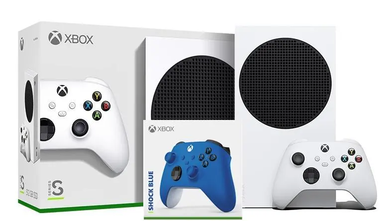 Konsola Xbox Series S 512GB + Dodatkowy Pad Niebieski