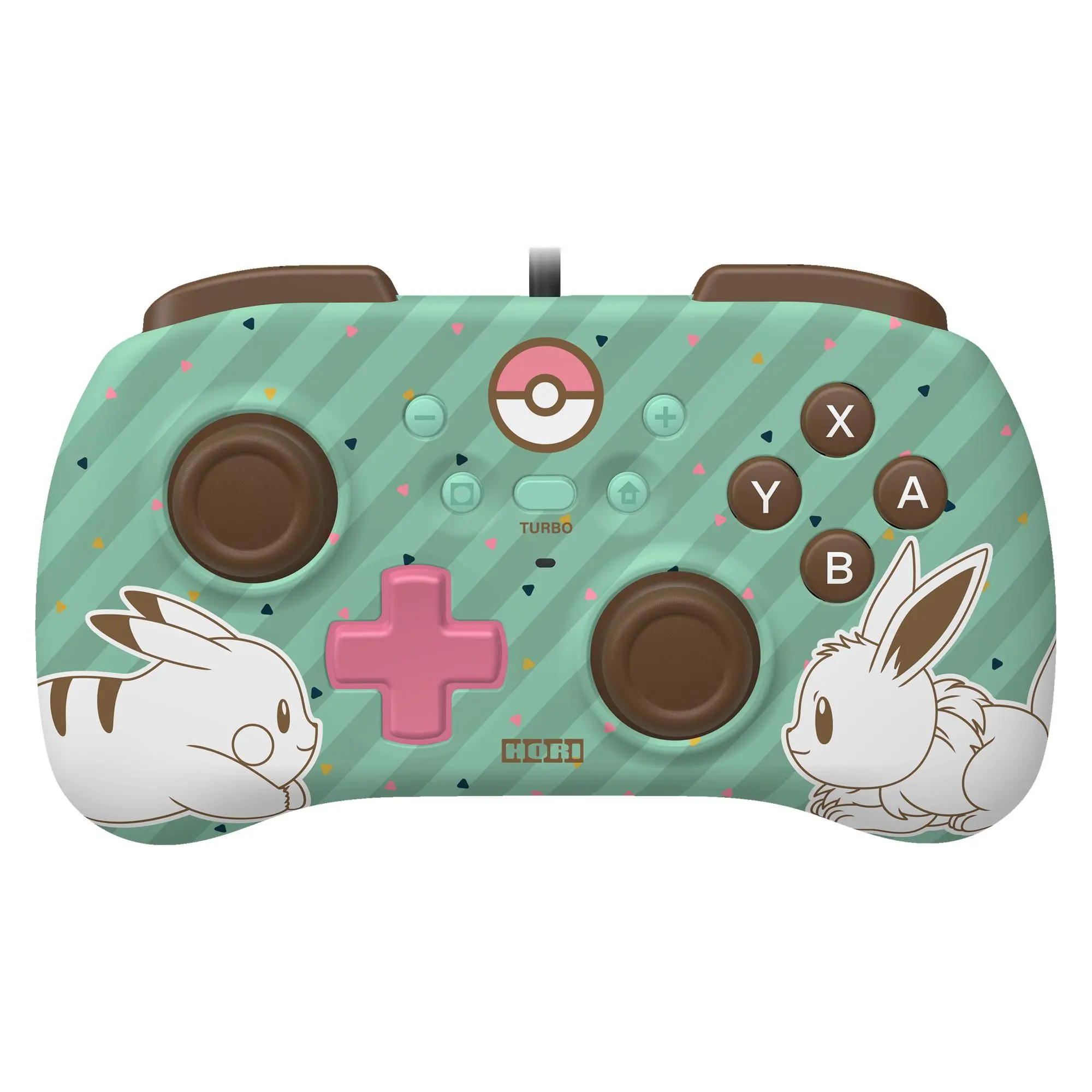 Pad Hori HORIPAD Mini Pikachu & Eevee do Nintendo Switch Przewodowy