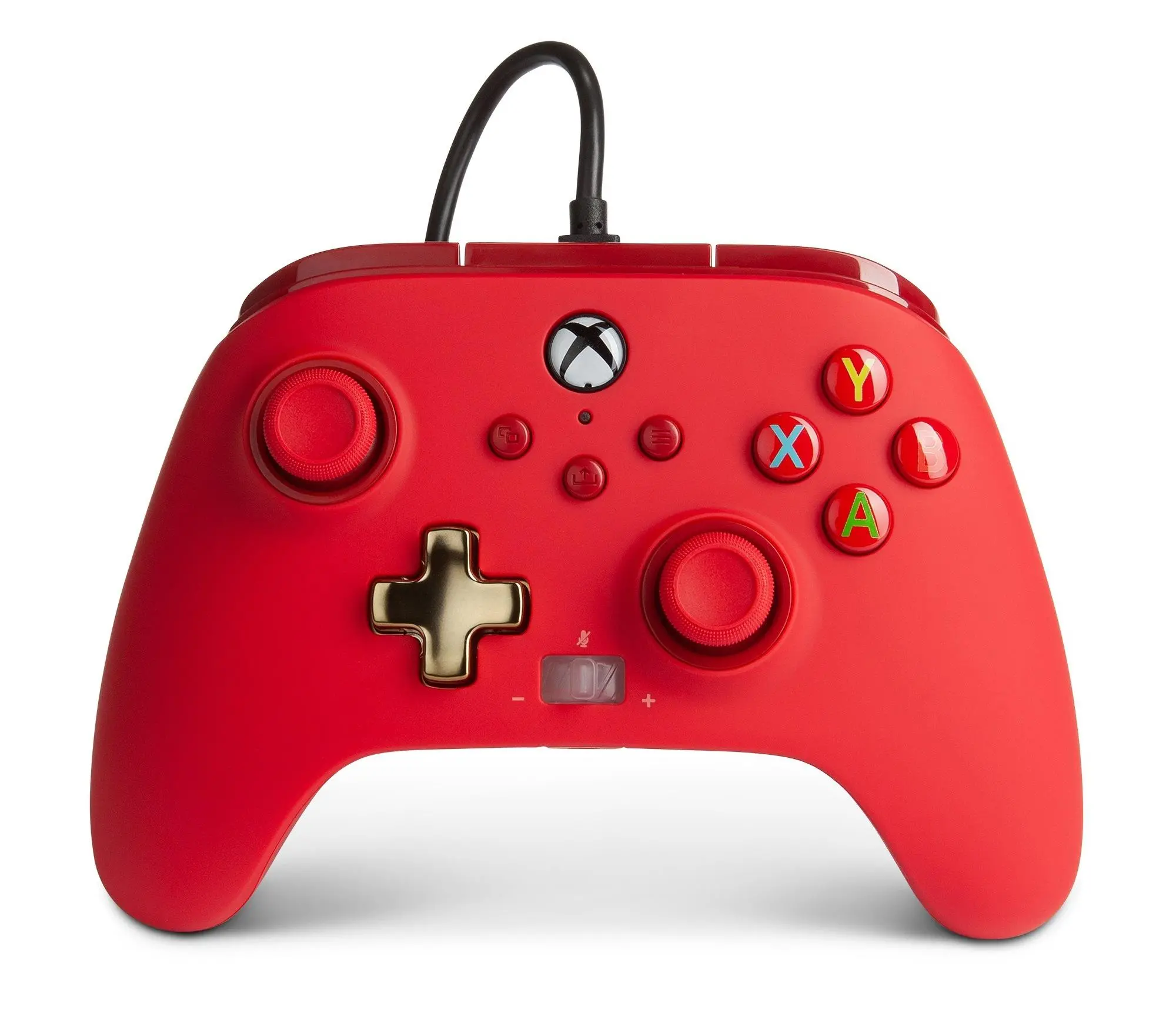 Pad PowerA Enhanced Red do Xbox Series X/S, Xbox One, PC Przewodowy