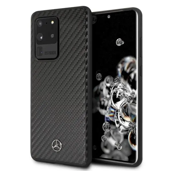 Etui Mercedes-Benz Dynamic Line MEHCS69SRCFBK Samsung Galaxy S20 Ultra Czarny