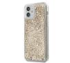 Etui Guess Liquid Glitter GUHCP12SLG4GSLG do iPhone 12 mini