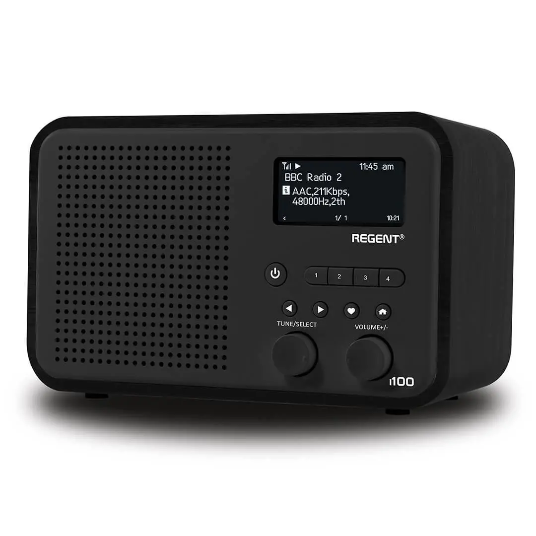 Radioodbiornik Ferguson Regent i100 Radio FM DAB+ Internetowe Bluetooth Czarny
