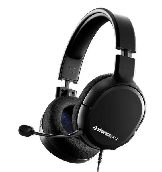 Słuchawki przewodowe z mikrofonem SteelSeries Arctis 1 PS5 Nauszne Czarny
