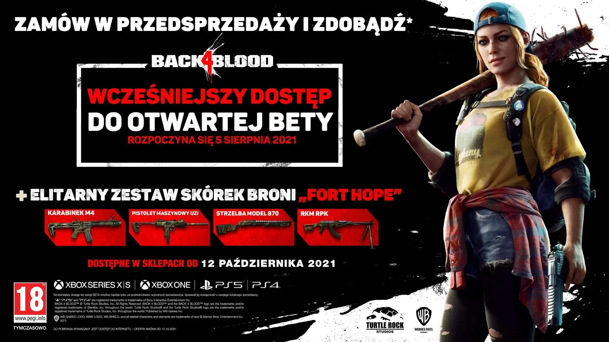 Back 4 Blood Edycja Specjalna Gra na Xbox One (Kompatybilna z Xbox Series X)