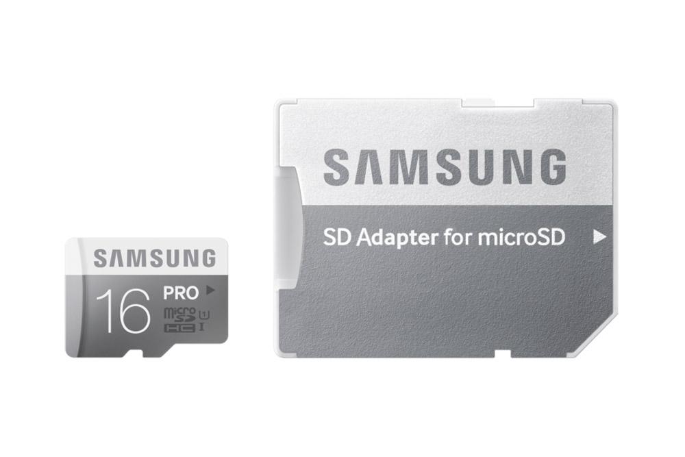 Samsung microSDHC Pro Class 10 UHS-I 16GB 90 MB/s