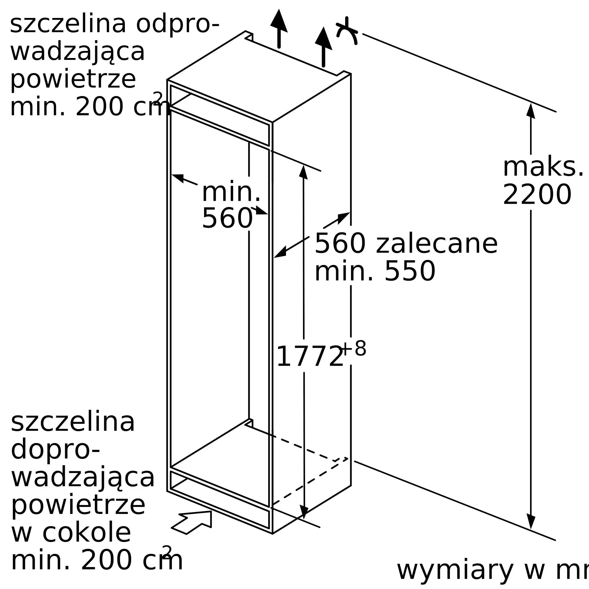 Lodówka Siemens KI82LADE0 177,2cm Szuflada z kontrolą wilgotności