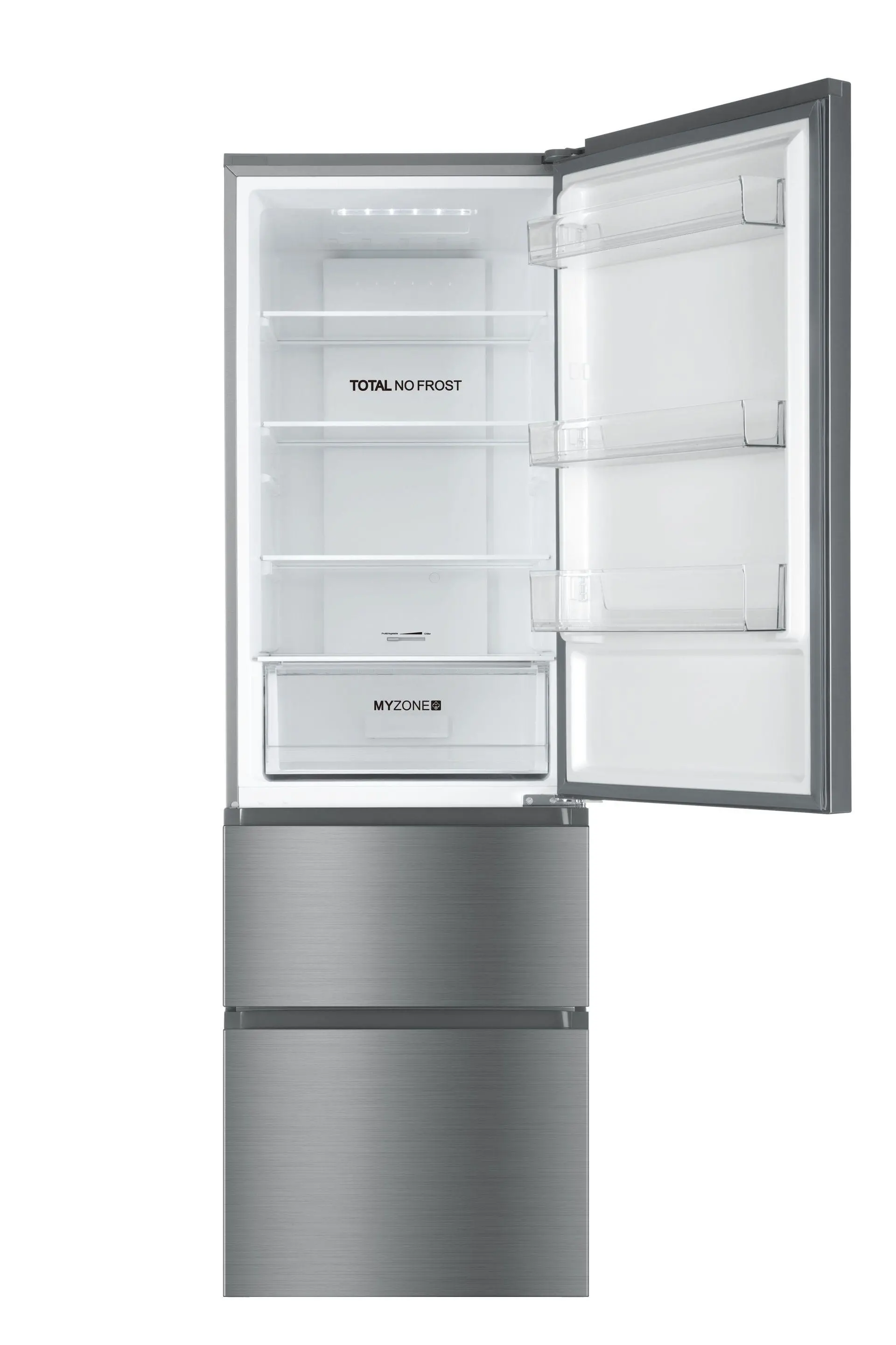 Lodówka Haier Seria 3 HTR3619ENMN Pełny No Frost 190,5cm Komora świeżości Srebrny