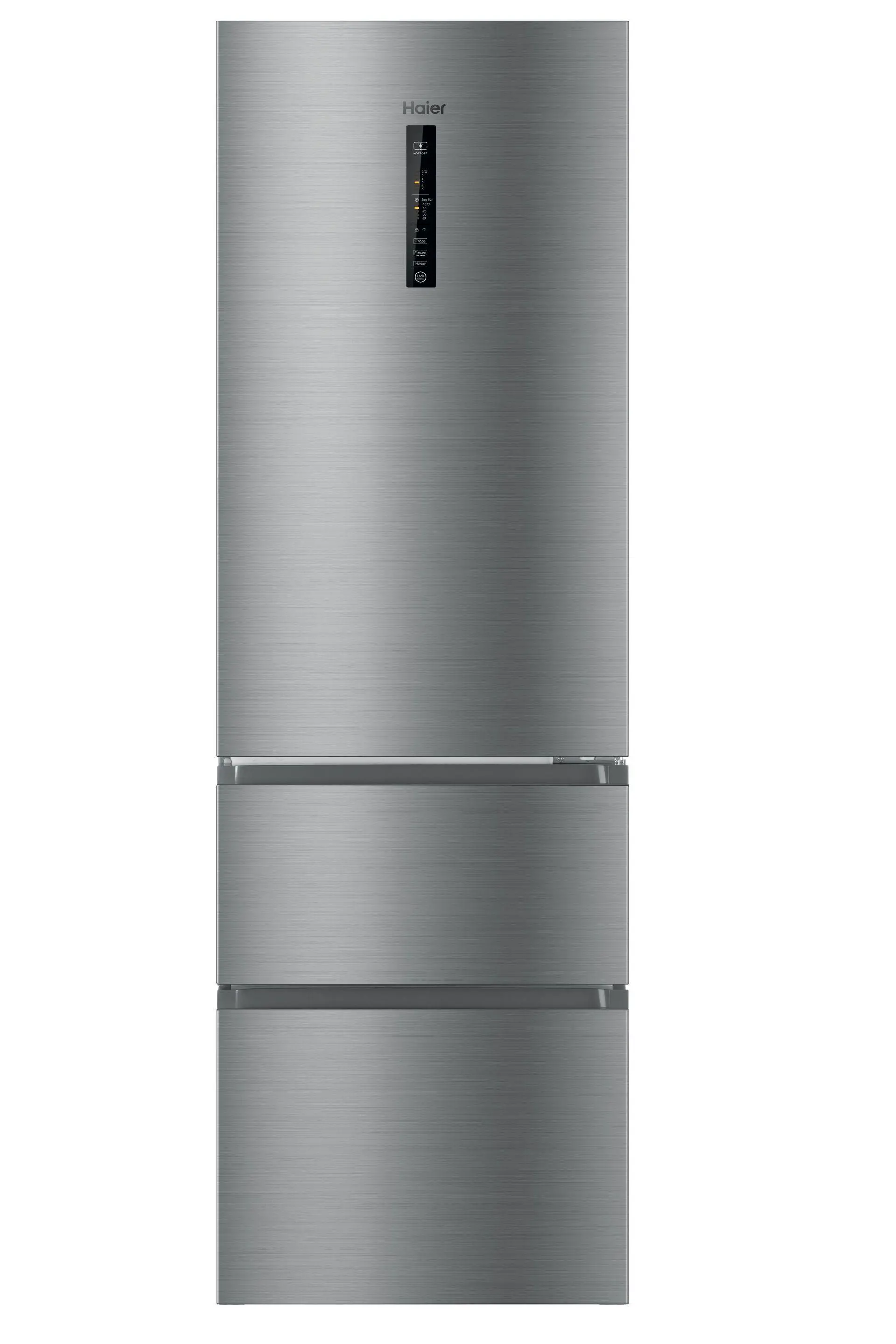 Lodówka Haier Seria 3 HTR3619ENMN Pełny No Frost 190,5cm Komora świeżości Srebrny