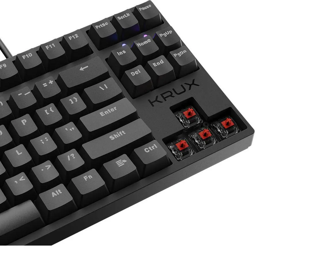Klawiatura mechaniczna Krux Atax Pro RGB Outemu Red KRX0040 Czarny