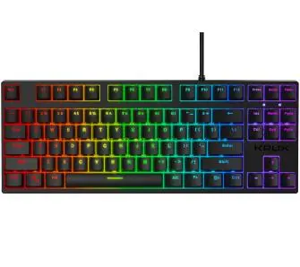 Klawiatura mechaniczna Krux Atax Pro RGB Outemu Red KRX0040 Czarny