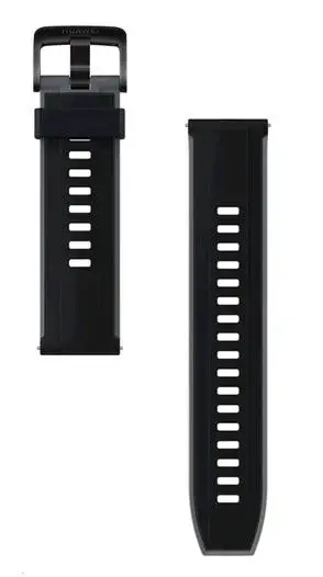 Pasek Huawei Silikonowy do Watch GT2 Czarny
