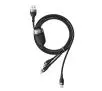 Kabel Baseus USB 3w1 Flash Series Czarny