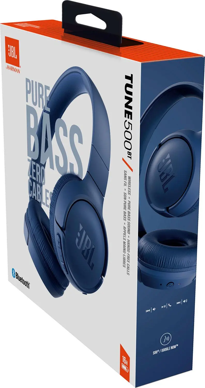 Słuchawki bezprzewodowe JBL Tune 510BT Nauszne Bluetooth 5.0 Niebieski