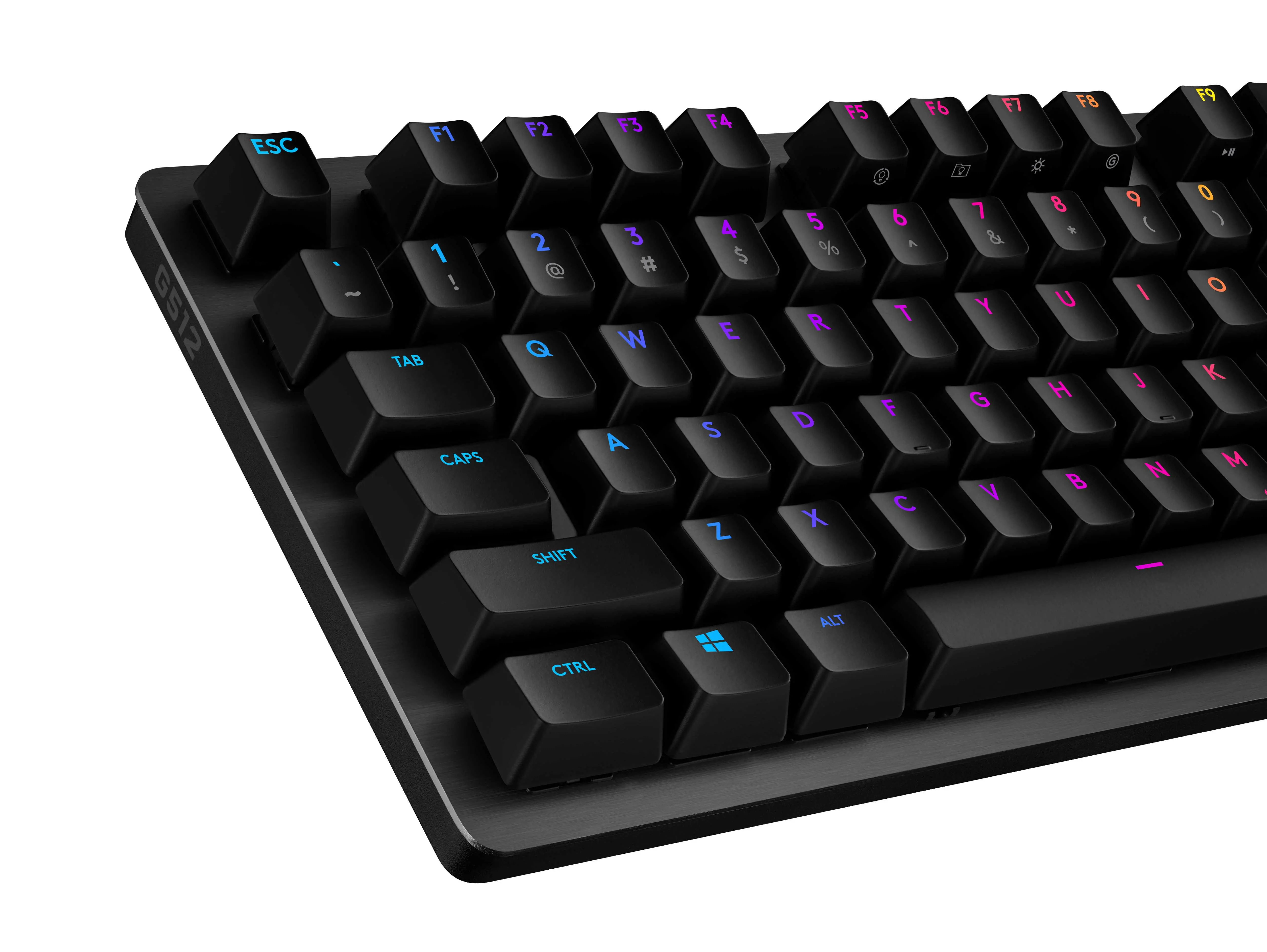 Klawiatura mechaniczna Logitech G512 Carbon GX Blue Czarny