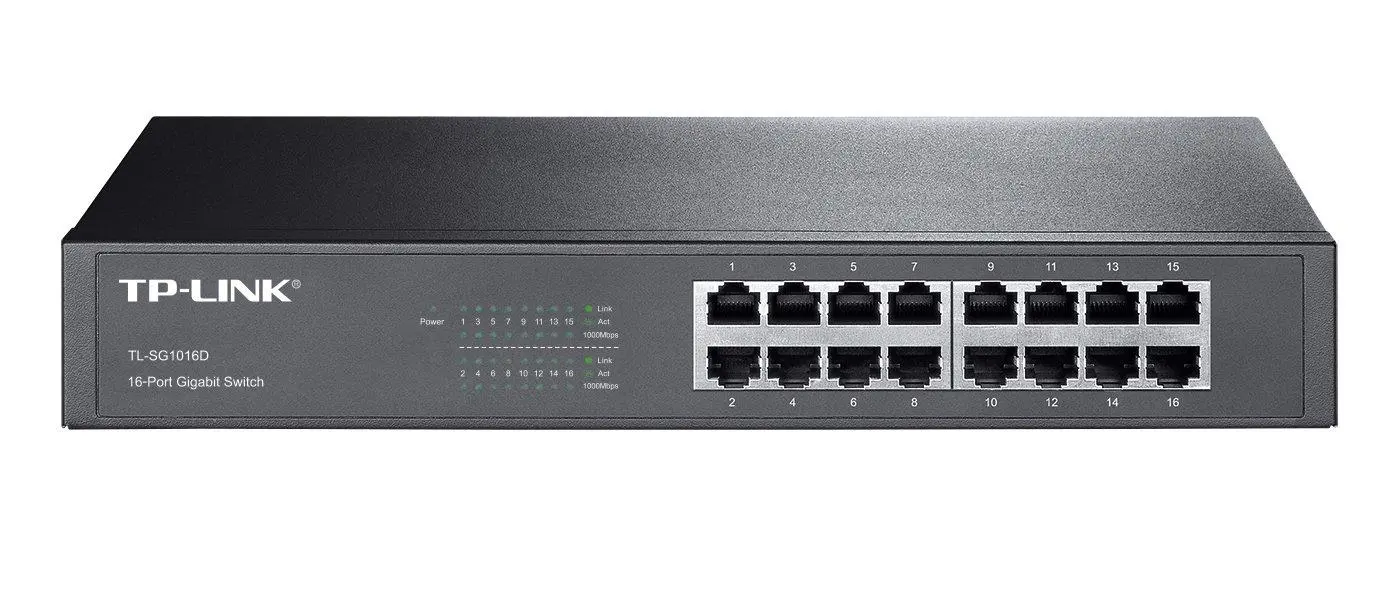 Switch TP-LINK TL-SG1016D Czarny