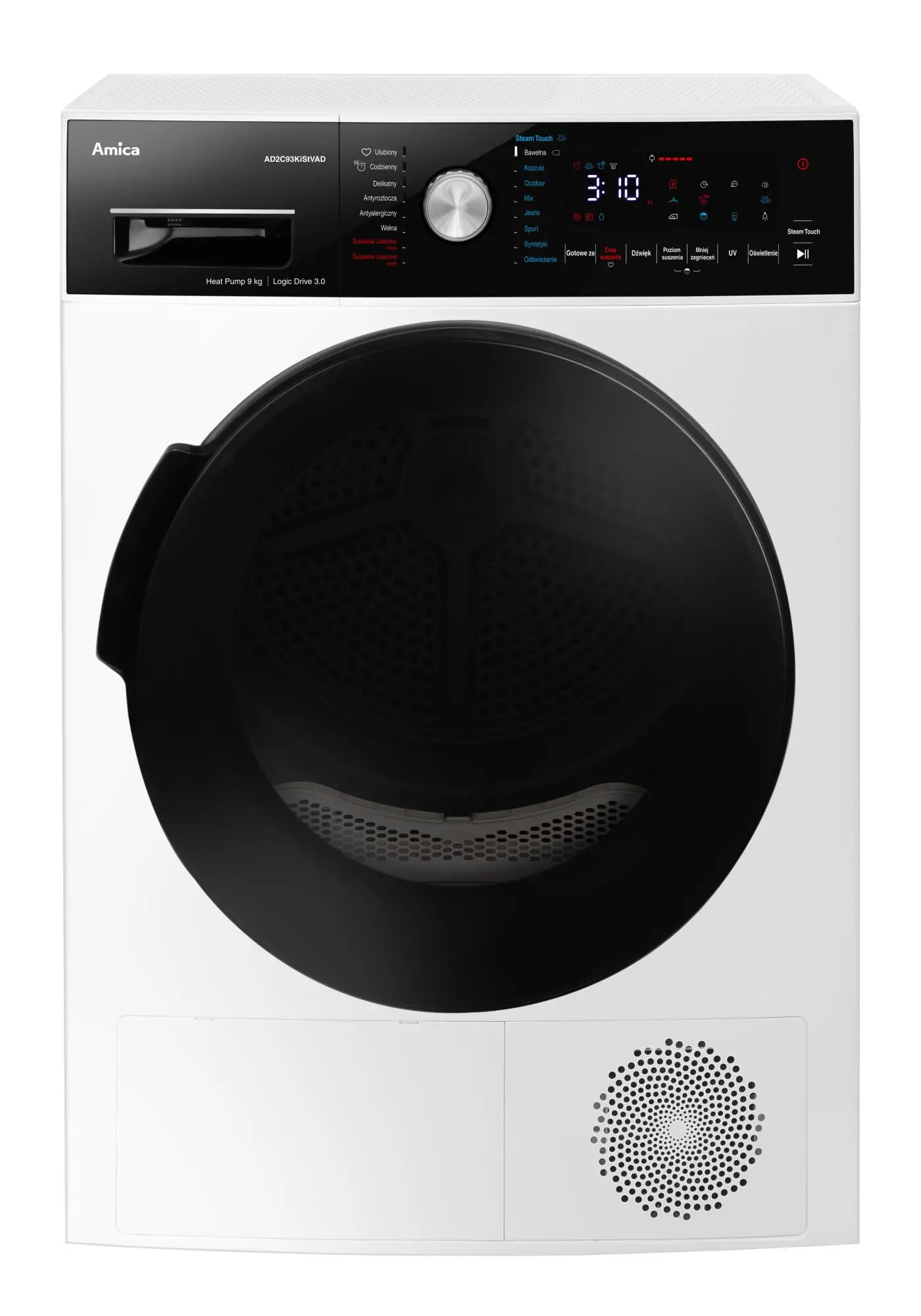 Suszarka Amica AD2C93KiStVAD 64cm 9kg