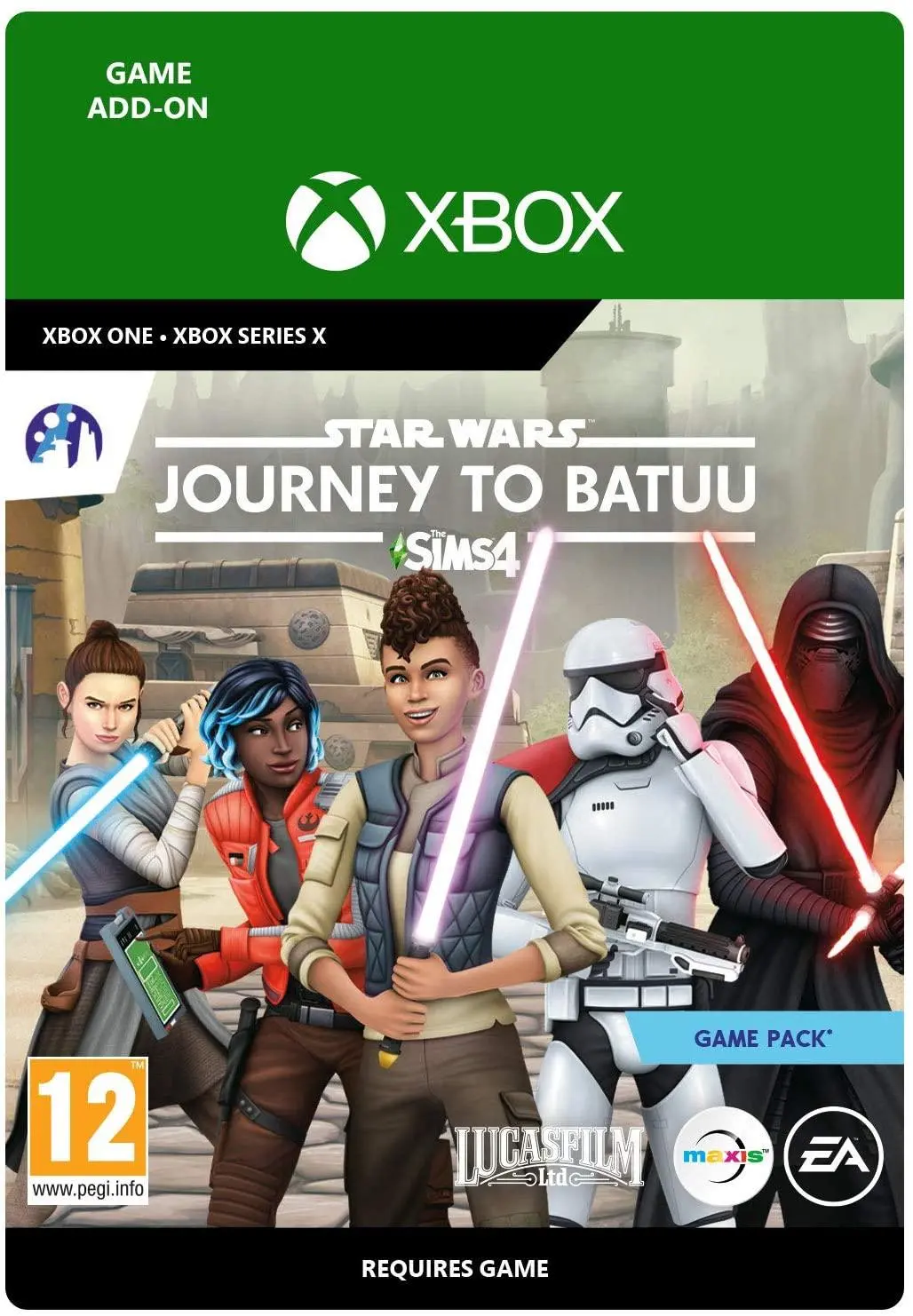 The Sims 4 - Star Wars: Wyprawa na Batuu DLC [kod aktywacyjny] Xbox One