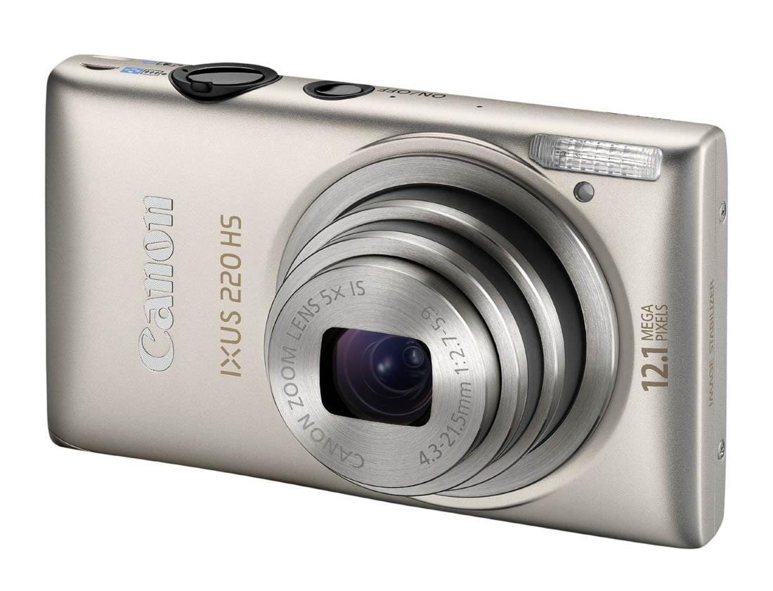 Canon IXUS 220 HS (srebrny)