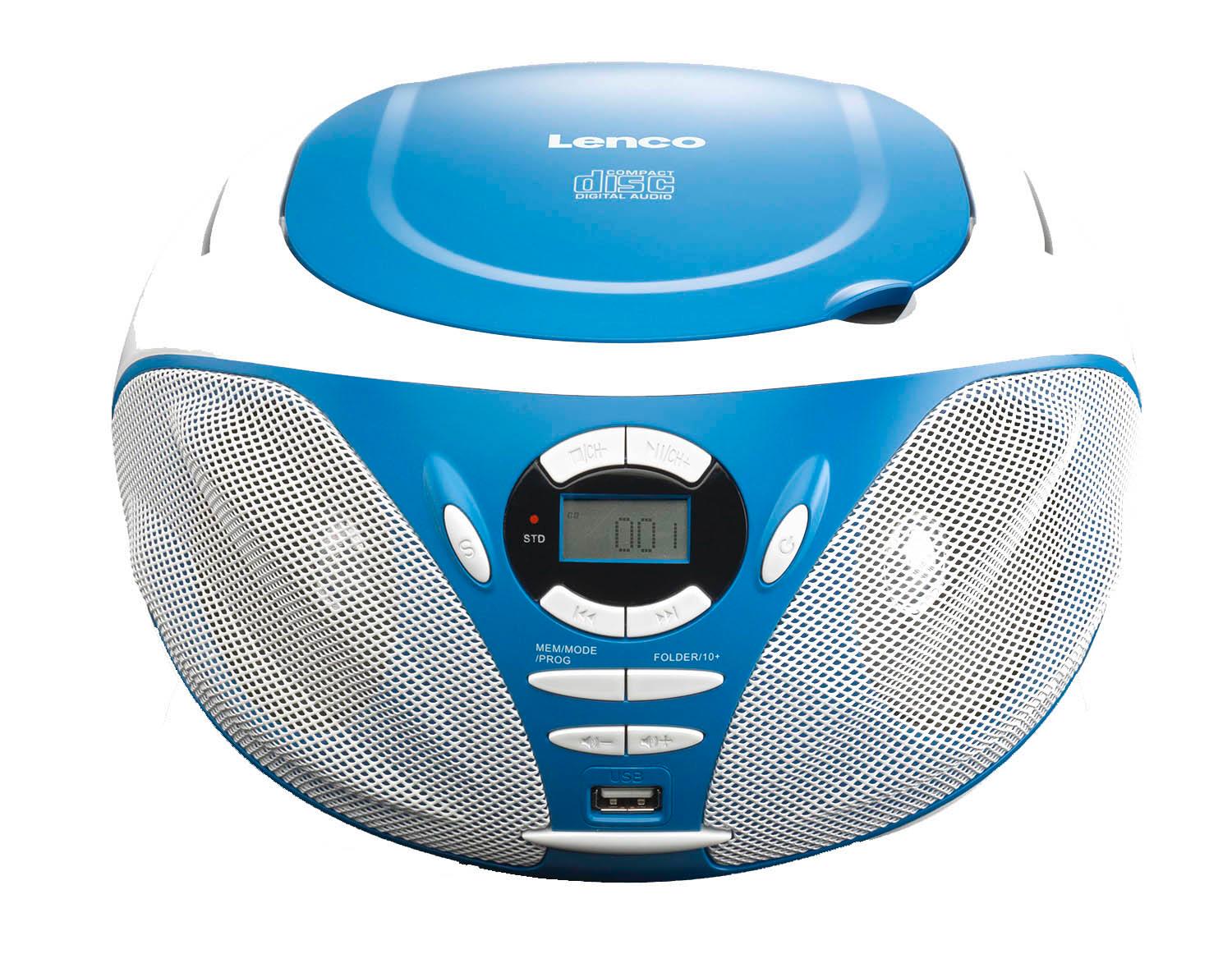 Radioodtwarzacz Lenco SCD-39 (niebieski)