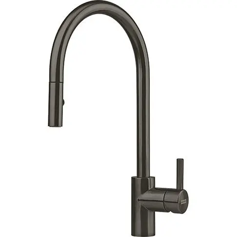 Bateria Franke Eos Neo Pull-Out Spray Antracytowy Stal szlachetna