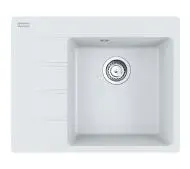 Franke Centro CNG 611-62 TL Komora z lewej strony Granitowy Biały polarny